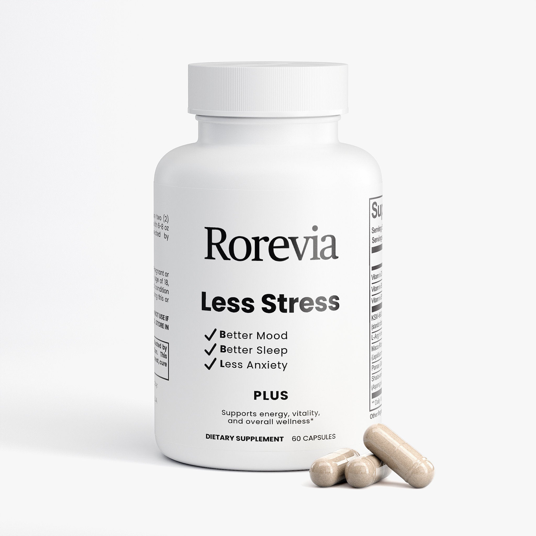 Less Stress: Ashwagandha